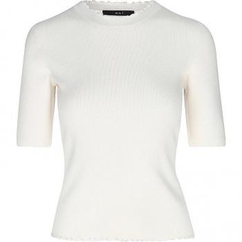 OUÍ Pullover Damen Creme | Größe 38
