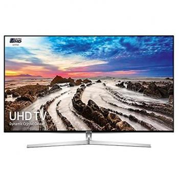 Samsung 49” 4K UHD Smart TV – UE49MU8000, Wi-Fi, Silver