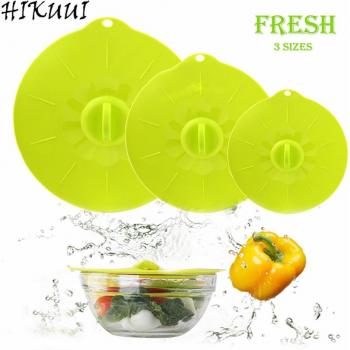 Multi-Size Silicone Pan Covers