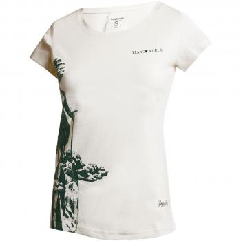 Camiseta Pinea para Mujer de Trangoworld en Beige