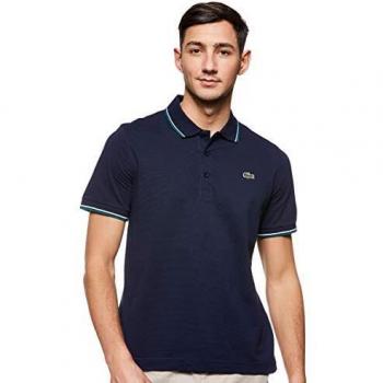 Lacoste Sport YH7900 Polo Homme Bleu Marine/Lierre-Blanc 3ru Small