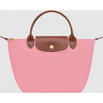 Nylon Rosa Longchamp Le Pliage Original S