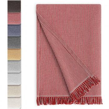 Plaid Paul Colcha Multiusos 180 x 260 cm Rojo