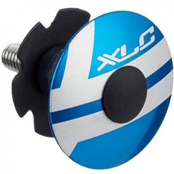 Bouchon de direction XLC AP-S01 1 1/8, Aluminium, Bleu