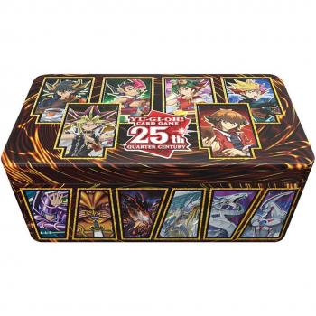 Juego de cartas Lata 25º Aniversario Héroes duelos YU-GI-OH!