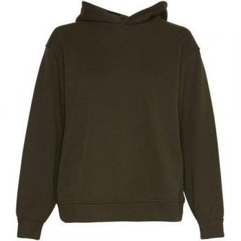 Moss Copenhagen Kapuzenpullover Ethella in Khaki, S/M – Damen