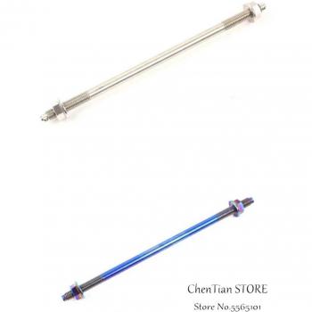 M10/12mm Front Wheel Axle Core Stainless Steel for Electric Vehicle Modifications