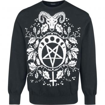 Veste de Noël Black Gothic – Pentagramme, Homme, S-XXL