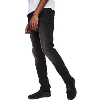 Men’s Svelte Black Stretch Denim – 40 Waist, 32 Length