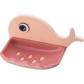 Wall-Mounted Whale Soap Storage Tray