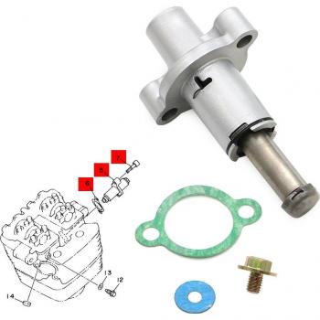 Tendeur à came manuel pour chaîne – adaptation Yamaha Timberwolf YFB250 1992‑2000