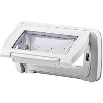 Gewiss 22461 Placca Stagna 4P Bianco