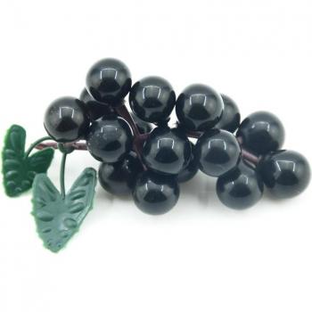 Accessoires festifs – Raisins simulés 7 cm, 3 unités
