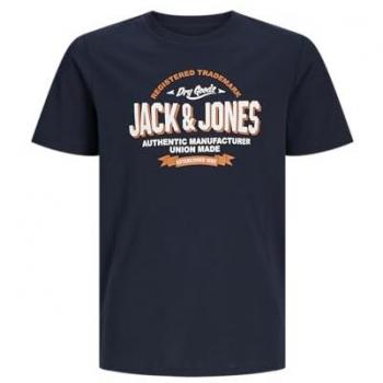 Jack & Jones Kinder T-Shirt Logo Dunkelblau