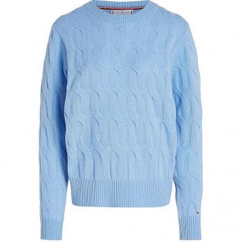 Tommy Hilfiger Pullover WW0WW43586 Blau Regular Fit Größe S