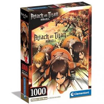 Puzzle 1000 pièces L'Attaque des Titans