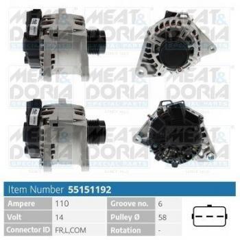 Meat & Doria 55151192 Alternatore Performance