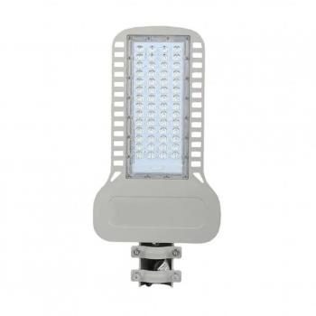 V-TAC PRO Armatura Stradale LED Chip Samsung Slim 100W 135LM/W Colore Grigio 4000K IP65