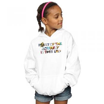Avengers Girls Endgame Part of The Journey Hoodie White 7-8 Years