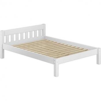 ERST-HOLZ Schlafsofa 140 × 200 cm – rostige Akzente, Kieferweiß