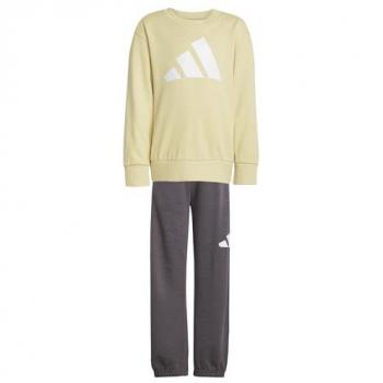 Adidas Kit Giovani Essenziali Joggers Giallo/White 4-5 Anni