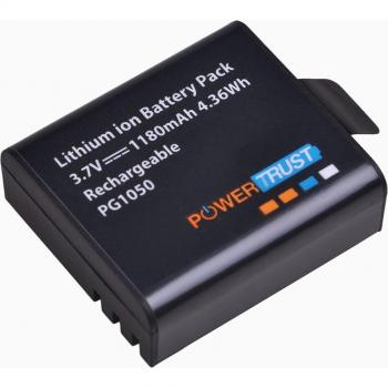 2x PG1050 1180mAh Batteries + LCD Dual USB Battery Charger for SJCAM SJ5000X