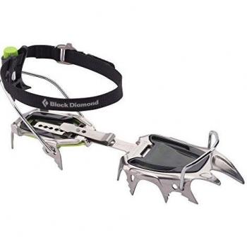 Black Diamond Snaggletooth Pro Crampon, Polished, Grey/Black, EU 36-46, unisex