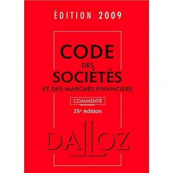 Code Des Sociétés Et Des Marchés Financiers 2009