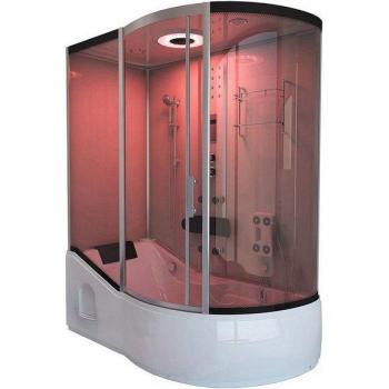 Home Deluxe 170x90 Box Doccia con Vasca ALLIN 2IN1 Bianco Destra