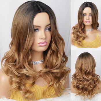 Aisibeauty Long Wavy Ombre Wig