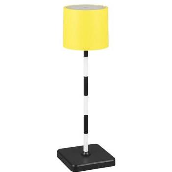 Fernandez LED Table Lamp, Rechargeable, Yellow, IP54, Dimmable, CCT