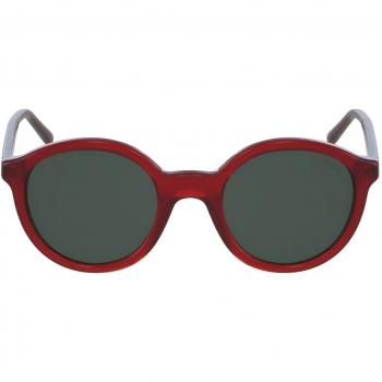 POLO 0PH41125871, Montures de Lunettes Femme, Rouge (Brillant Cristal Rouge/Vert), 50