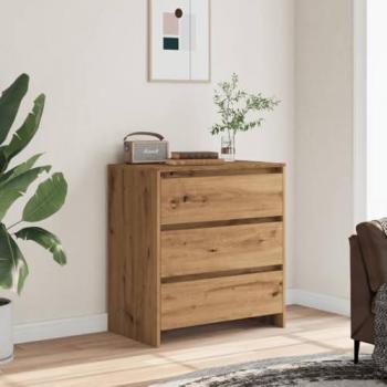 Artisan Oak Sideboard 70x41x75 cm Engineered Wood