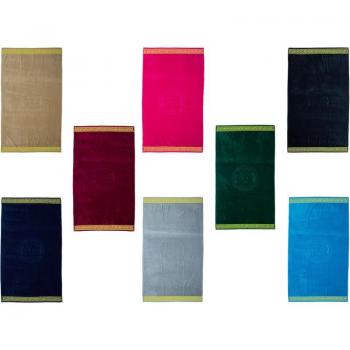 Telo Spiaggia Fucsia Jacquard