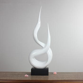 Scultura in resina fiamma