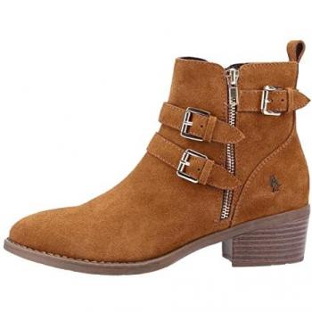 Hush Puppies Jenna stivali donna pelle cammello