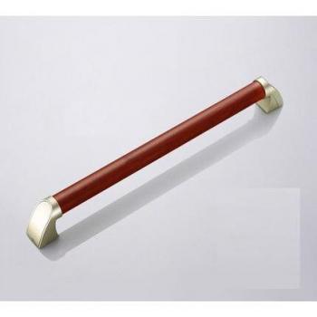 Wooden Safety Grab Bars for Toilets 34/44/54cm Zinc Alloy Anti-slip for Seniors