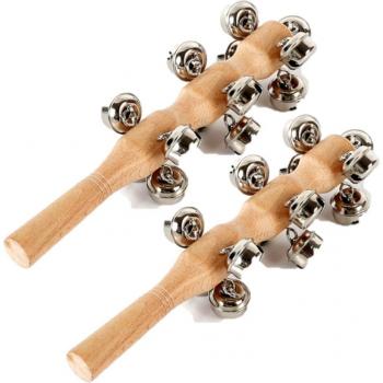 AllBright Holiday Red Bell Duo – 13‑Bell Percussion Kit