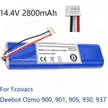 Batterie de Rechange Deebot Ozmo 100 % V – 14,4 mAh