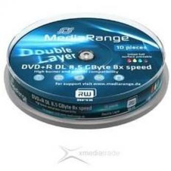DVD+R DL 8.5 Go Imprimable par Jet d'encre
