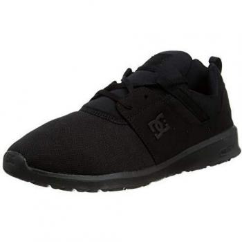 Chaussettes montantes DC Heathrow black men's shoes low top sneaker noir