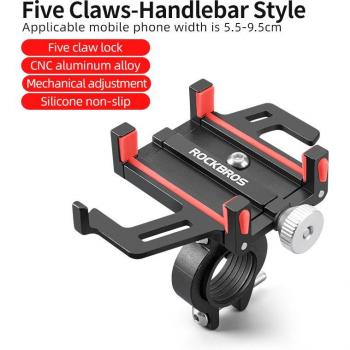Rockbros Mechanische Telefoonhouder voor Motorfiets