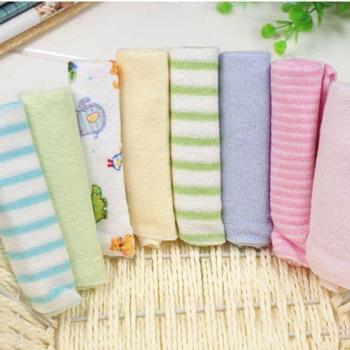 8-Piece Baby Soft Square Towels