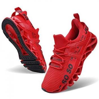 JSLEAP Shock-Absorbing Walking Shoe – Women’s Red, UK5