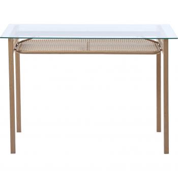 Mesa Urban Chic Extensible Negra 120‑160 con 4 Asientos Retro