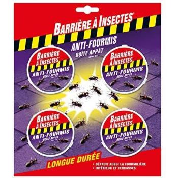 BARRIERE A INSECTES® Anti-FourmisAppât4boîtes Anti-Fourmis Boîte Appât Prix Choc