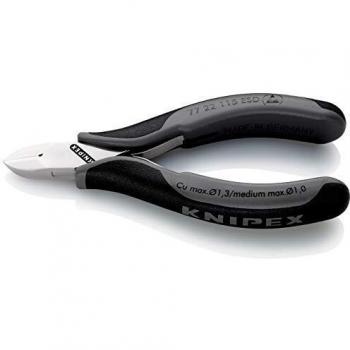 Knipex Knipex-Werk 77 22 115 ESD ESD Side cutter flush-cutting 115 mm