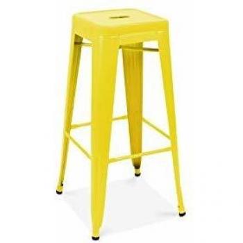 Oviala Sgabello Bar Giallo