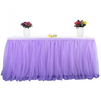 Elegant Tulle Table Cover