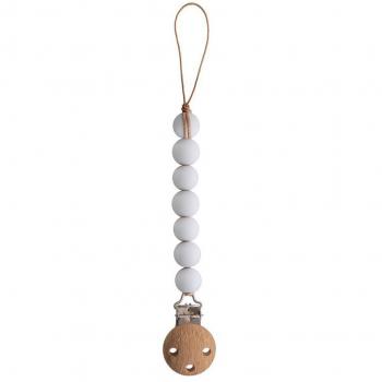 Bolas de Madera Mushi Clip en Cadena Vibrante